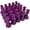 Purple, variant on Blue Chess Queen Erasers - Bulk Party Pack of 25 - Chess Club prizes and Party Favors - by WE Games