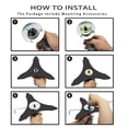 thumbnail image 5 of Circular Saw Blade for Weed Trimmers, 9" X 36 Teeth Carbide Tip Brush Blades with Adapter Kit, Steel Wire Grass Trimmer Head, Weed Wacker Blade for Most Brush Cutter,Trimmer,Weeder, 5 of 7