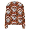 thumbnail image 4 of Idoravan Cardigan for Women Trendy Women's Casual Cardigan Button Christmas Printed Fashion Jacket Top, 4 of 5