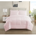 thumbnail image 1 of Juego de ropa de cama Sweet Home Collection, tamaño doble, color rosa pálido, 1 of 6