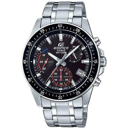 Casio Edifice Chronograph Alarm - Men's Casio Edifice Chronograph Steel Watch EFV540D-1AV