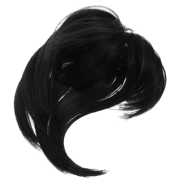 KAKOWELY Hair Accessories for Women Hair Volume Topper Black High Temperature Fiber 1 Pcs