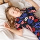 thumbnail image 5 of Balery American With Lips Conjunto de Pijama Infantil de Manga Corta con Estampado – Ropa de Dormir de Algodón Suave-X-Large, 5 of 6