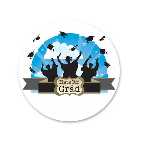 - Hats Off Graduation Edible Icing Image Cake Decoration Topper -1/4 Sheet (8)