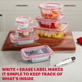 thumbnail image 4 of Pyrex Freshlock 16-piece Glass Storage Set, 4 of 7