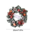 thumbnail image 3 of Dongrere Christmas Wreath with Berries, Pine Cones Wreath for Front Door Decor Ideal Decor for Door and Wall Hanging, 3 of 6