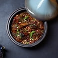 thumbnail image 6 of Kook Moroccan Tagine Enameled Cast Iron Cookware with Ceramic Pot Lid, 3.3QT Stone Blue, 6 of 7