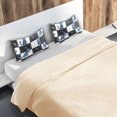 thumbnail image 5 of Yayeee Pillowcase Standard Size Set of 2 Satin Wrinkle Resistant Pillow Case, Blue Cat Stars, 5 of 7