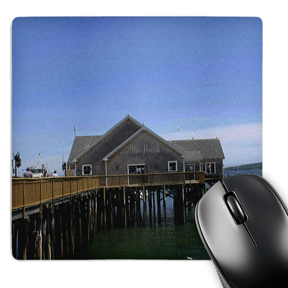 3dRose, Restaurant on Pier, MousePad