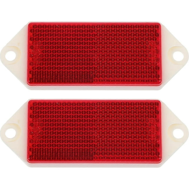 2pcs Trailer Reflector Trailer Driving Safety Reflectors Camper Trailer Supplies