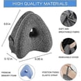 thumbnail image 2 of Almohada para piernas, almohadas ergonómicas para dormir de lado, almohada de espuma viscoelástica para rodillas con correa para quienes duermen de lado, cojín de soporte para piernasScvvd, 2 of 4