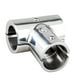 thumbnail image 1 of Herrajes para barcos, accesorios para pasamanos de barcos, tubos para pasamanos de barcos, conectores en T para barcos. 90 grados 22mm, 1 of 9