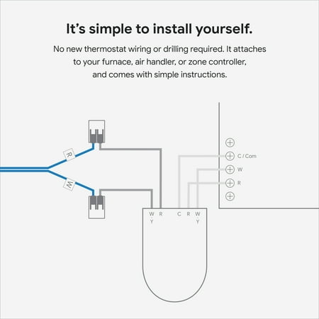 Google - Nest Power Connector - Snow