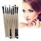thumbnail image 1 of Juego de brochas de maquillaje para sombras de ojos de 15 uds (marrón negro) Ehuebsd Cuidado Belleza, 1 of 7