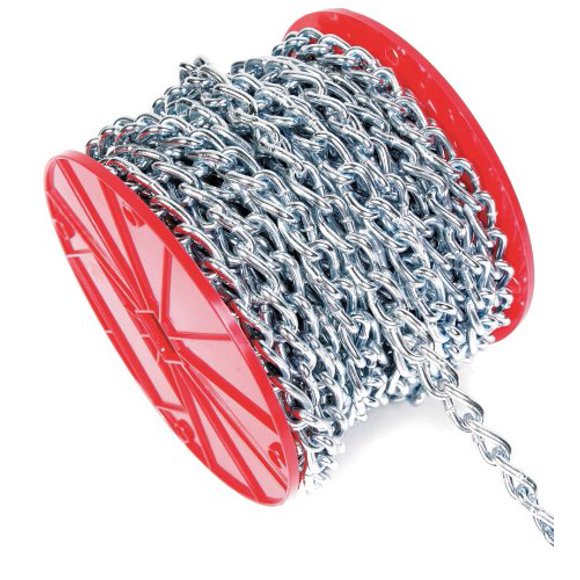 Cadena Koch Industries 2/0 chapada en zinc, 23 m