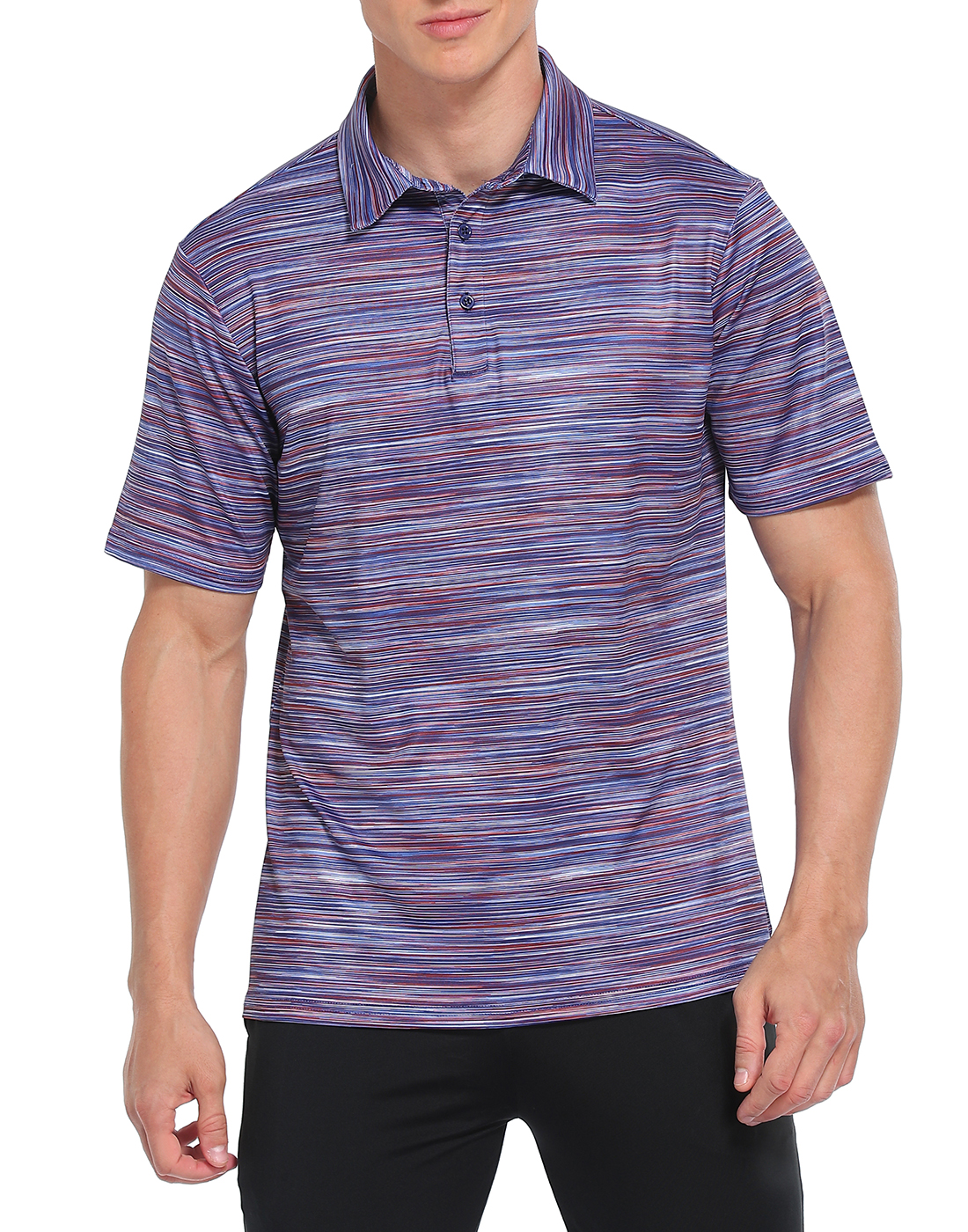 LRD Golf Shirts for Men UPF 50 Moisture 