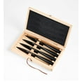 thumbnail image 3 of Jet Black, 4-Piece Steak Knife Set, 3 of 5
