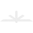 thumbnail image 2 of 96"W x 32"H x 2"D x 6"F, 8/12 Pitch, Kennewick Architectural Grade PVC Gable Bracket, 2 of 8