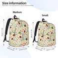 thumbnail image 2 of Rocae Ladybug And Wild Flowers for Canvas College Laptop Backpack for Men Women -Medium, 2 of 5