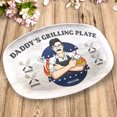 thumbnail image 2 of Daddy's Grilling Plate - Family Personalized Custom Platter - Father's Day, Gift For Dad, Grandpa, 2 of 3