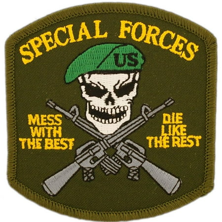 Special Forces Mess with The Best Patch 3"