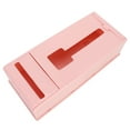 thumbnail image 1 of Plastic Bag Dispenser, Premium Plastic Sturdy Easy Installing Trash Bag Organizer, Wall-Mounted Durable For Washroom Home Kitchen Pink, 1 of 8