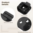 thumbnail image 3 of 4 Pcs Quick Installation Roller Blind Mounting Brackets, Heavy Duty Steel Outdoor Shade Hardware Accessory, Universal Multi-Hole Design for Window Curtain Blinds, 3 of 5