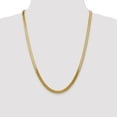 thumbnail image 2 of 14k 5.0mm Silky Herringbone Chain in 14k Yellow Gold, 2 of 3