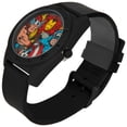 thumbnail image 2 of Marvel Comics Classic Avengers Characters Watch with Rubber Strap, 2 of 3