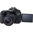 thumbnail image 4 of Canon EOS 80D Appareil Photo Reflex Numérique avec Objectif 18-55mm (Modèle Intl) Ensemble de Base, 4 of 6