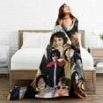 thumbnail image 5 of Finn Wolfhard Soft and Comfortable Warm Fleece Blanket for Sofa,Office Bed car Camp Couch Cozy Plush Throw Blankets Beach Blankets (80"x60"), 5 of 6