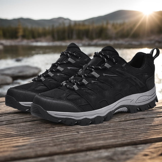 Zapatos de senderismo unisex Zapatos de trekking Zapatillas antideslizantes para caminar Zapatos de trabajo al aire libre