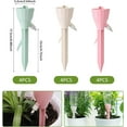 thumbnail image 2 of nipocaio 12 Pcs Irrigation Goutte à Goutte, Bouteille Goutte à Goutte Automatique Réglable, Vert, Rose, Blanc, 2 of 5