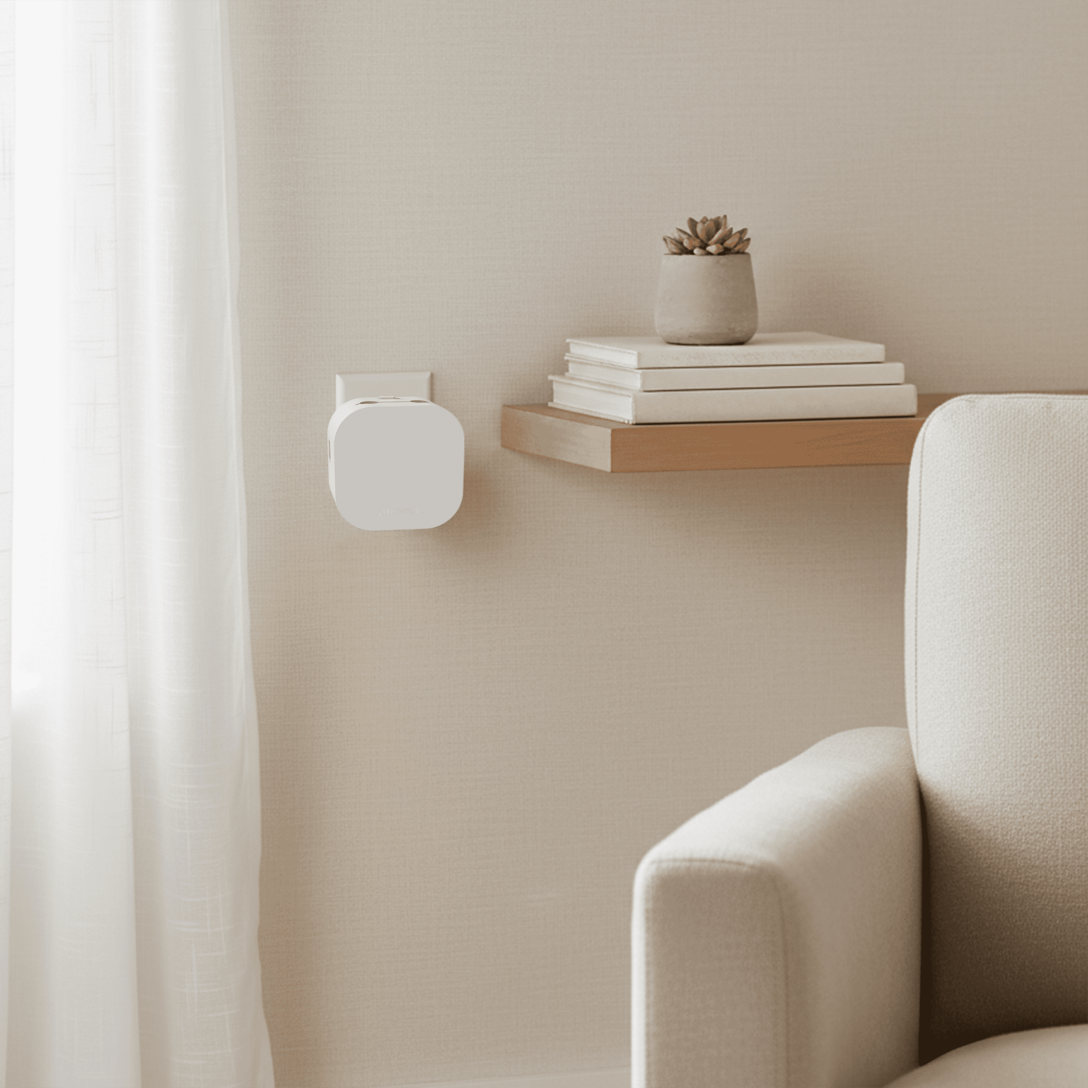 Allswell Dual Aroma Accent Fragrance Dispenser, White