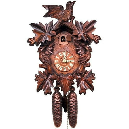 Alexander Taron  Engstler Cuckoo Clock  Carved with 8-Day weight driven movement