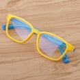 thumbnail image 2 of Light Cartoon Anteojos Protección M de Silicona - Amarillo SM SunniMix Gafas para niños Anti Blue Light, 2 of 8