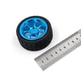 thumbnail image 3 of Llanta de Metal de 65mm + neumáticos de goma de alto agarre compatibles con 144001 A959 A959-b 124019 124018 Rc Car Par, 3 of 5