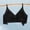 Black, variant on Womens Bras Comfortable Thin and Cool Wireless Soft Support Bra with Paded Full Coverage Seamless Bralette M