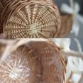 thumbnail image 2 of Yuarrent Cesta de flores tejida a mano multifuncional para bodas decoración eficaz respetuosa con el medio ambiente Kits de decoración para fiestas Madera De Bambú Amarillo, 2 of 6