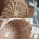 thumbnail image 3 of Billuyoard Cesta de flores tejida a mano para bodas, solución de decoración eficaz, cesta de mano para niña de flores con cinta Kits de decoración para fiestas Marrón claro, 3 of 6