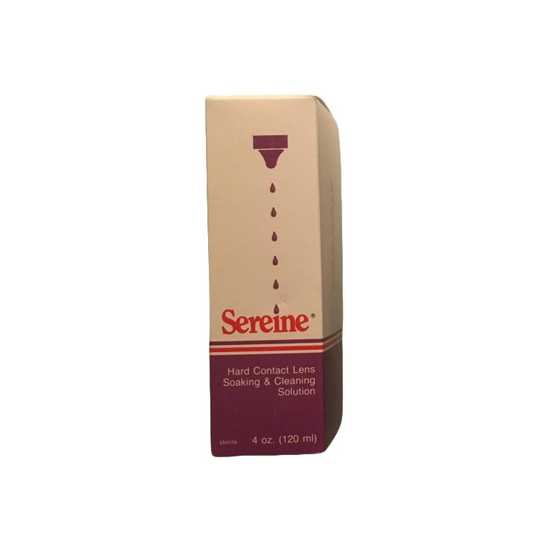 Sereine Hard Contact Lens Soaking and Cleaning Solution, 4 oz