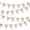 Flower, variant on 46Ft Vintage Newspaper Burlap Banner Newspaper Burlap Triangle Pennant Flag Linen Bunting Garland Streamers for Vintage Book Birthday Wedding Old News Baby Shower Engagement Library Party Decorations