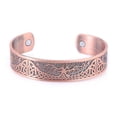 thumbnail image 1 of Pulsera de cobre rojo para hombre, brazalete con nudos del árbol de la vida, terapia magnética para la salud, para la circulación sanguínea y para reducir el estrés, 1 of 4