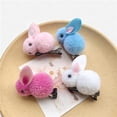 thumbnail image 5 of Easter Bunny ,10PC Mini Plush Animals, Soft Tiny Stuffed Animals Easter Bunnies Plush Rabbit for Easter Basket Stuffers Easter Gift (Gray), 5 of 9