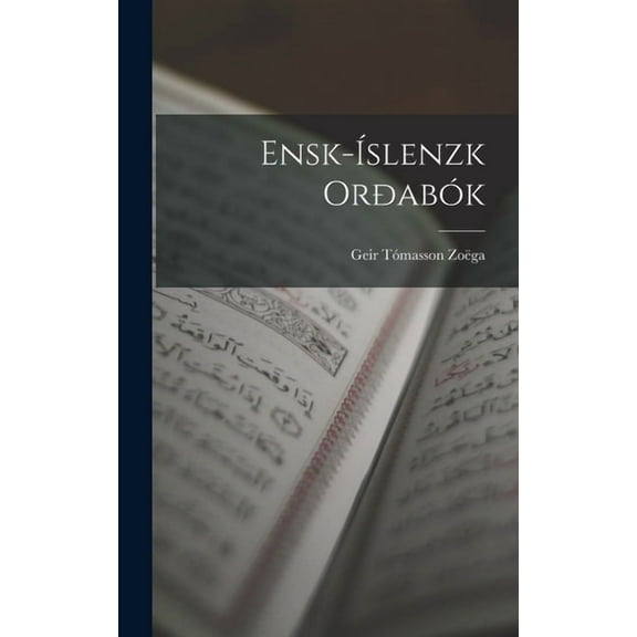 Ensk-Íslenzk Orðabók (Hardcover)