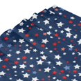 thumbnail image 4 of Shower Curtain, Colorful Stars Waterproof Fabric Plastic Shower Curtain, Drying Fast Bathroom Curtain with 9 Buttonholes, Ruffle Shower Curtain 60x72in, 4 of 8