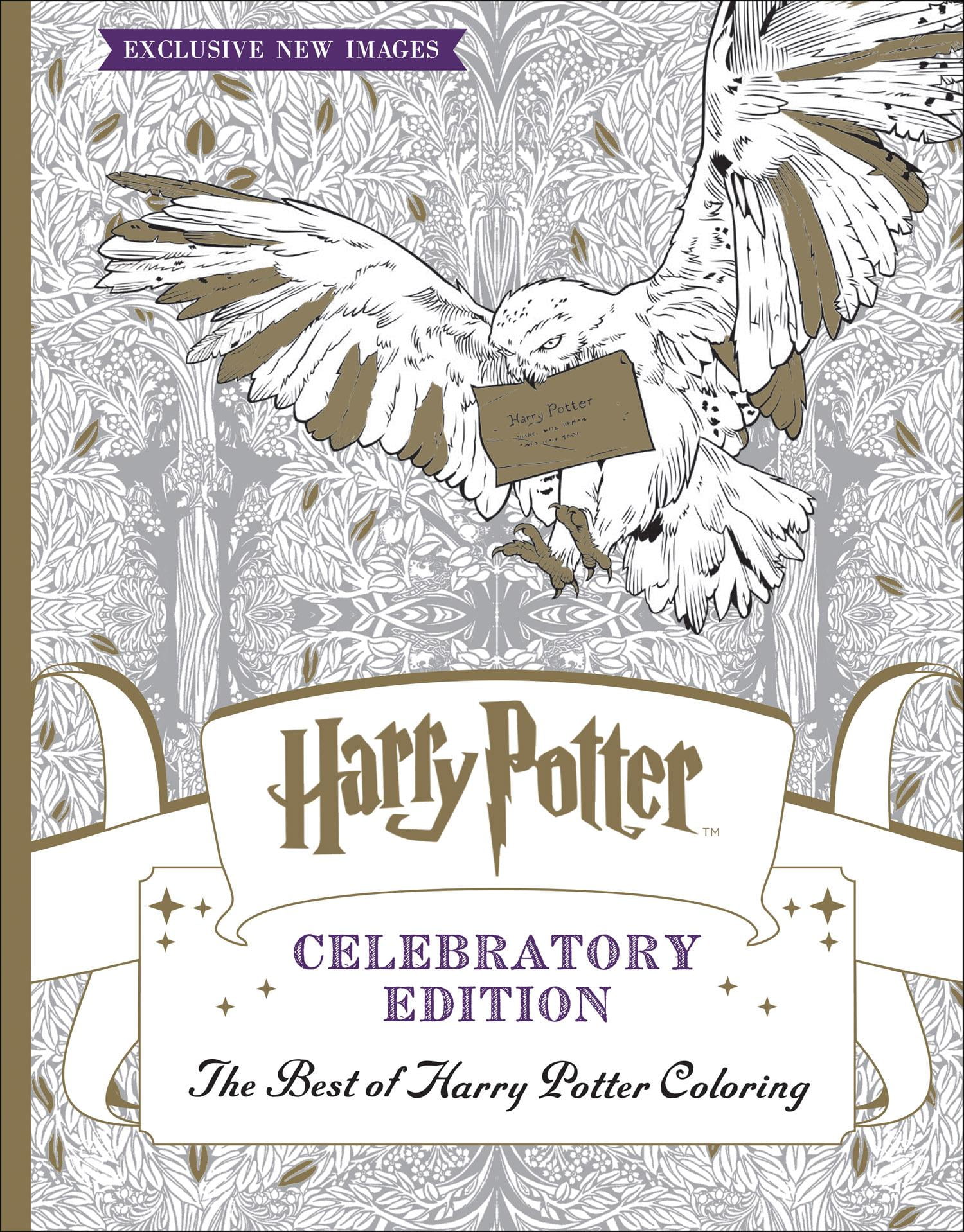 The Best of Harry Potter Coloring: Celebratory Edition (Harry Potter ...