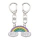 thumbnail image 1 of LLavero de pareja BFF de Hamburgo para mujeres y hombres, colgante en forma de corazón con letras de dibujos animados, mochila de moda, accesorios de joyería, regalo lindo, 1 of 4