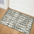 thumbnail image 2 of Addison Rugs Indoor/ Outdoor Addison Bravado Morroccan Washable Area Rug 1'8" x 2'6" - Ash, 2 of 8