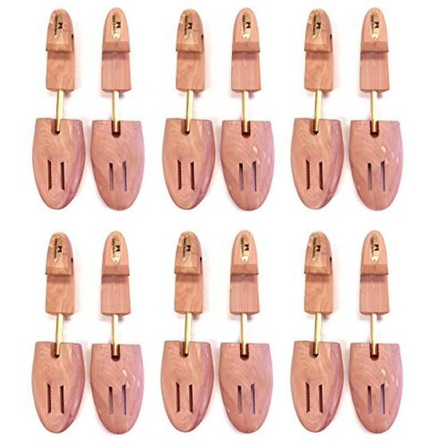 Cedar Elements Petit Programme de Gros - Arbres à Chaussures en Cèdre à Lattes - 6 Paires
